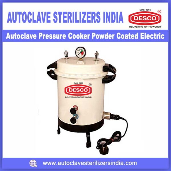 Autoclave Pressure Cooker Powder Coated Electric