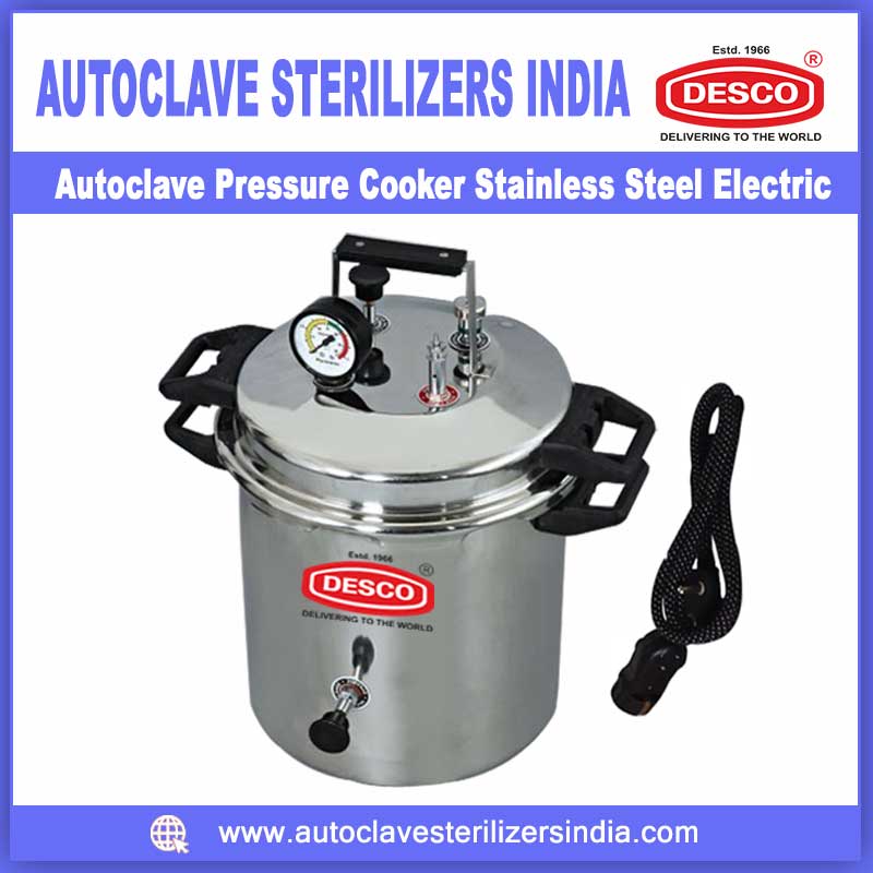 Autoclave Pressure Cooker Stainless Steel Electric